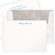 Luxury Haley Flat Note Card Collection on Triple Thick Stock Image 1 of 3